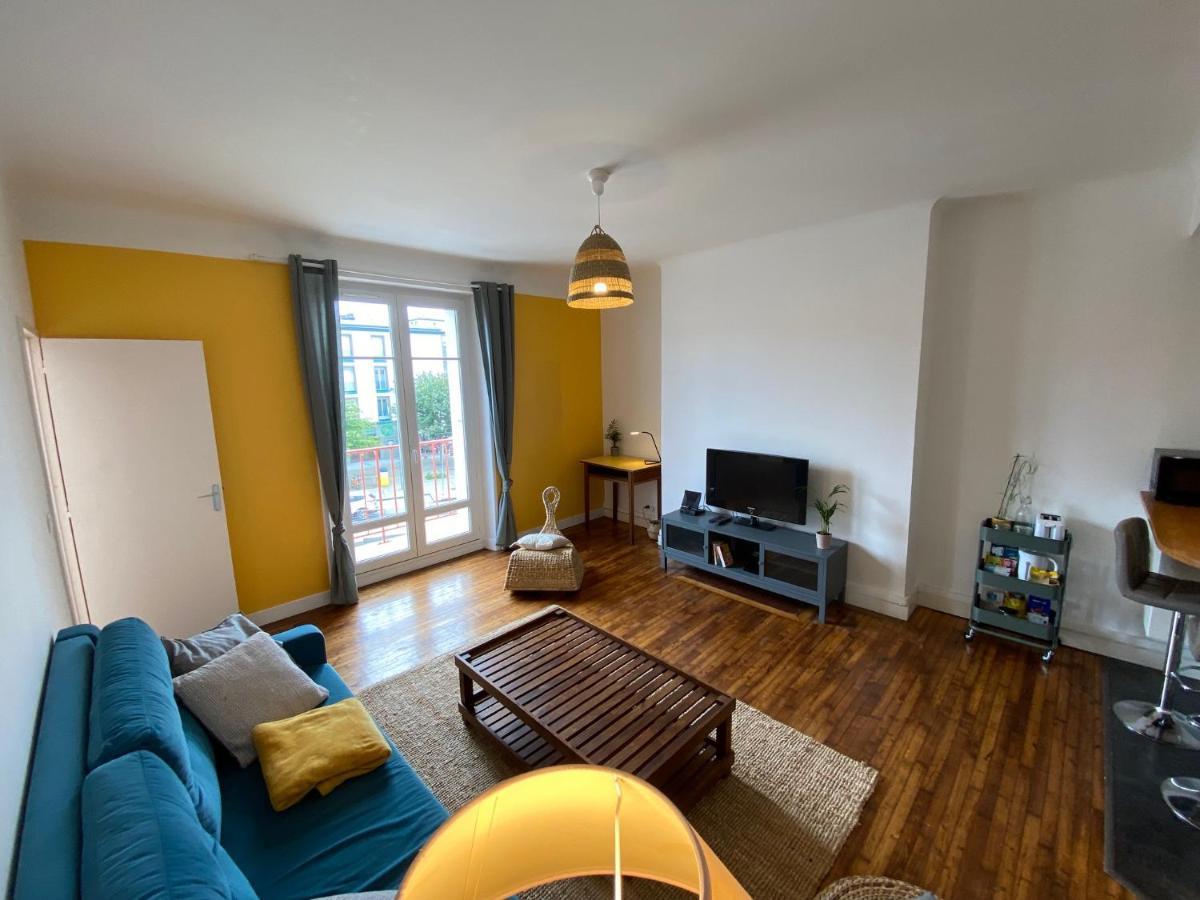 Appartement Spacieux Avec Balcon Et Parking Brest Eksteriør bilde
